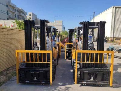 CE Approved 2 Ton Diesel Forklift Truck Lifting Machine