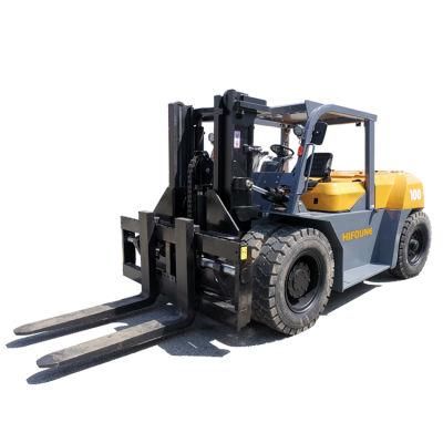 European CE 10ton Construction Heavy Diesel Forklift