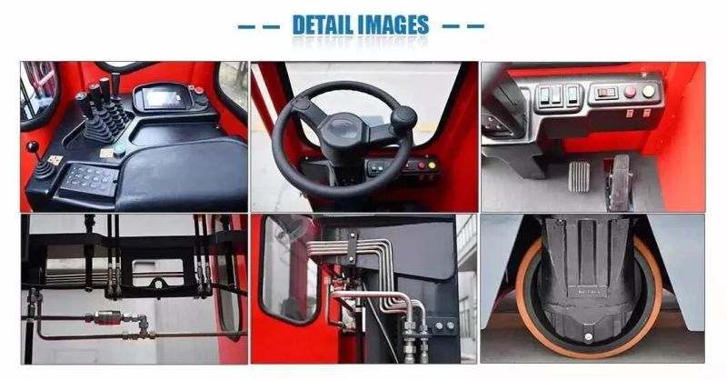 Electric 3 Way 1000kg 1500kg Forklift for Very Narrow Aisle