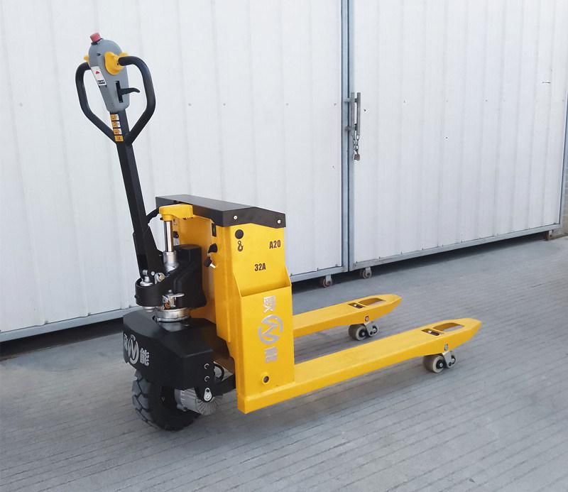 China Maufacturers New 2500 Kg Battery Electric Small Electric Pallet Truck for Material Handling/Warehouse/Forklift