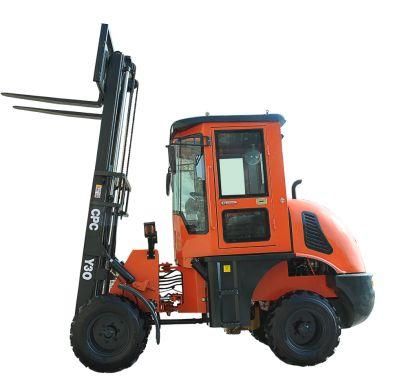Welift 3 CE Certified 4WD Rough Terrain Forklift 4X4 Forklift