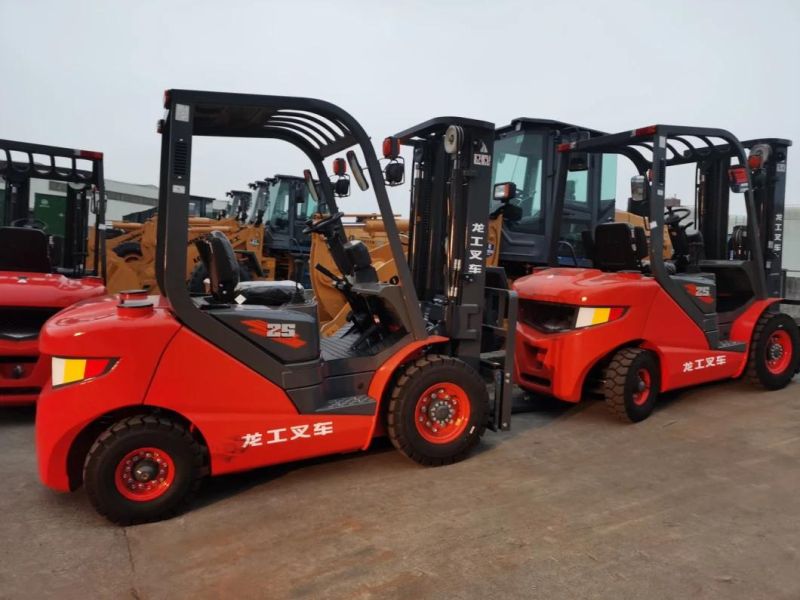 Lonking Manual Operation Forklift for Cargo Loading