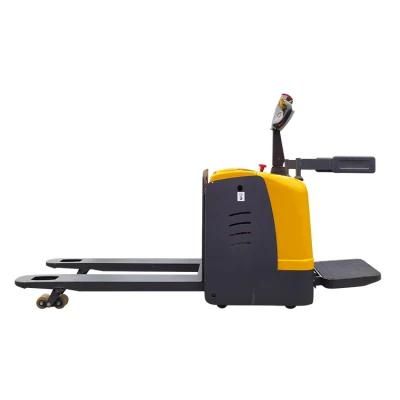 Ltmg New Battery Pallet Truck 1.5 Ton 2 Ton Stand on Mini Electric Pallet Jacks Used in Warehouse