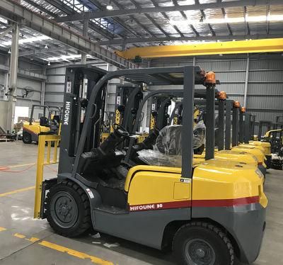 Hifoune 3 Ton Auto Hydraulic Transmisson Diesel Forklift Truck