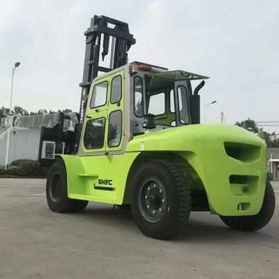 Glass Handler Forklift on 10 Ton Diesel Truck in Chile