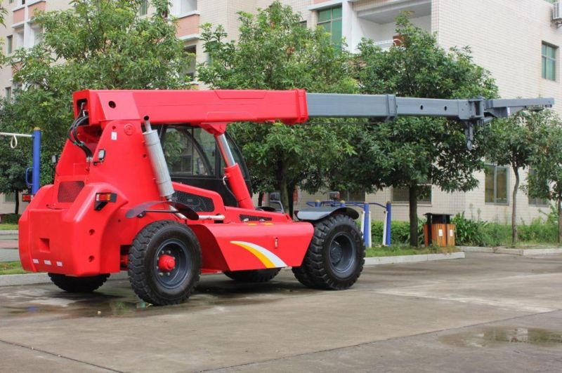 Mini 4X4 Terrain Telehandler Forklift for Construction/Agriculture