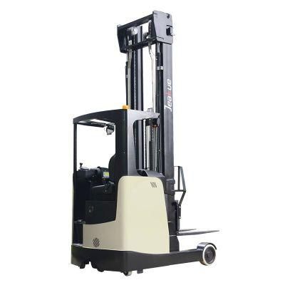 2t Stand up Hydraulic Forklift Electric Reach Stacker
