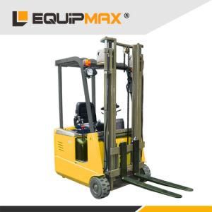 Compact Size 1ton Electric Forklift with Duplex 3m Mast