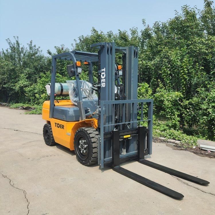 Warehouse Container Tder Toneladas 3 Ton LPG Forklift with Good Service Fg30