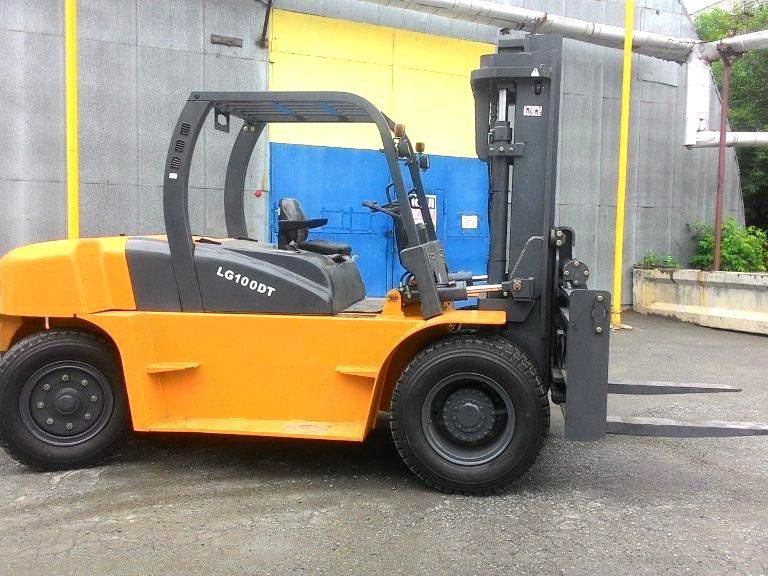 10ton Hand Forklift Truck LG100dt in Stock