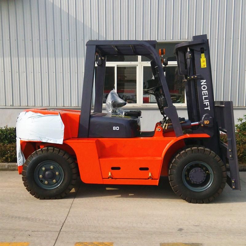 Fork Side Shifter 3000mm-6000mm Lifting Height 8ton 10ton Diesel Forklift Truck