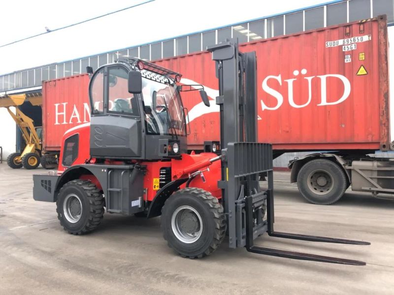 3 Ton Cpcy Forklift with 3 Stage Mast