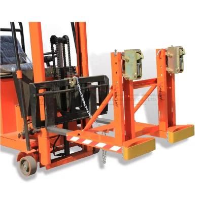360kg*2 Loac Capacity Dg720A Single Eagle-Grip Forklift Mounted Drum Grab