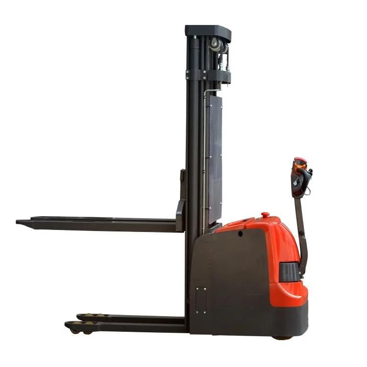 EVERUN ERES20GF 2ton warehouse telescopic counter balanced compact front battery electric pallet stacker with Cheap Price