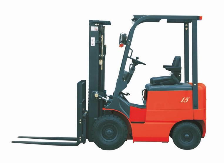 Small Electric Forklift PARA Bajar Contenedores