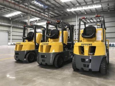 Optional Attachment Hydraulic Material Handling 3 Ton Diesel Forklift