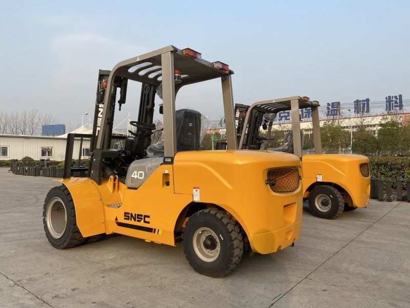 4ton Carretilla Elevadora Diesel Gas Proapne Forklift Montacargas Paper Roll Clamp