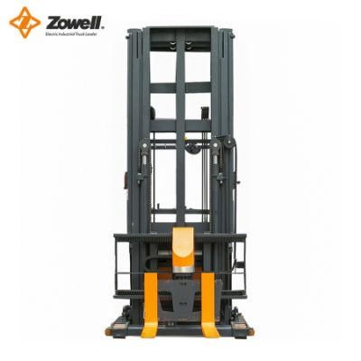 Free Spare Parts Zowell Wooden Pallet Lifting Equipment Electric Forklift