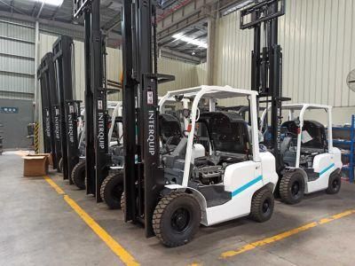 Interquip 2500 Kg Diesel Forklift Truck with Isuzu C240 Engine