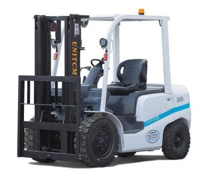 2stage 3 Stage Mast 4.5 Meters Counterbalance Forklift 3t 3000kg New Diesel Forklift for Sale