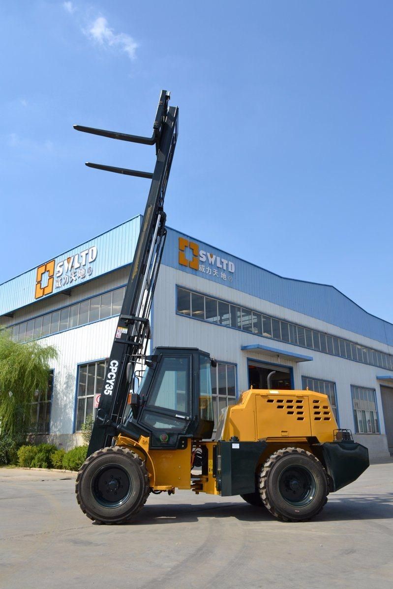 Container Forklift 4X4 Drive All Wheel Drive Forklift