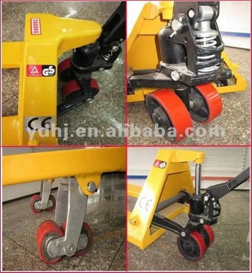 2000~3000 Kg Metal Hand Jack Hydraulic Manual Pallet Truck