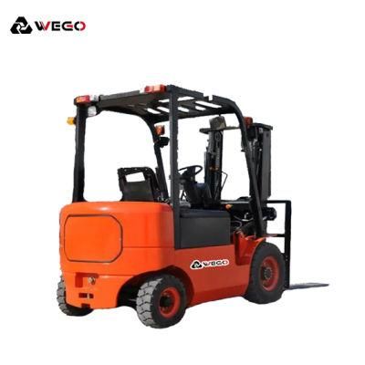 New 1ton 1.5ton Battery Fork Lift Small Electric Forklifts