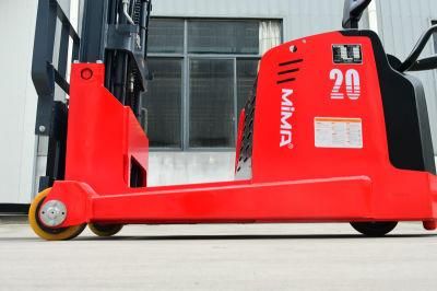 Electric Counterbalance Pallet Stacker 2 Ton Max Lifting Height 5.5 Meters