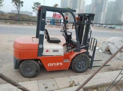 Used Heli M300 Diesel Forklift with Low Price and High Quality Second Hand for Sale