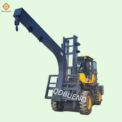 Bueno 3.0ton Rough Terrain Forklift, High Quality with CE Certificate