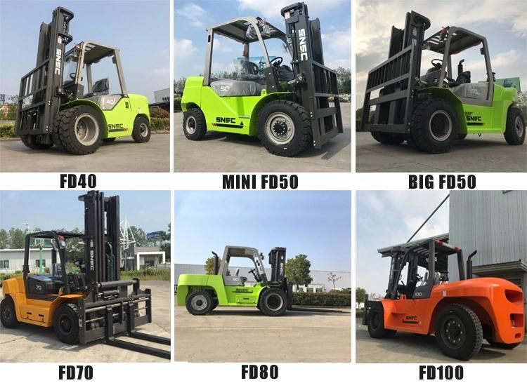 2.5ton Diesel Forklift with 3-Stage Mast
