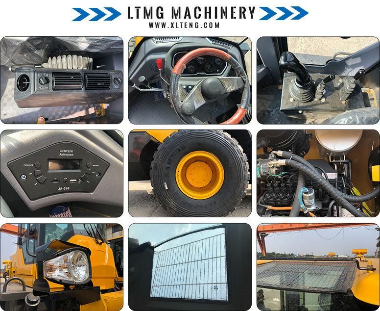 Ltmg Articulated 4WD Rough Terrain Forklift 5 Ton Rough Terrain Forklift for Sale