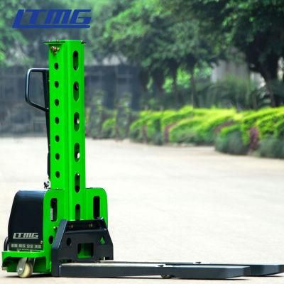 Ltmg Portable Self Loading Stacker 500kg 700kg 1000kg Fork Lifter Forklift Stacker