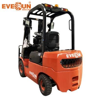 Everun Erdf18 Multipurpose 1.8ton Mini Diesel Articulated Smart Forklift