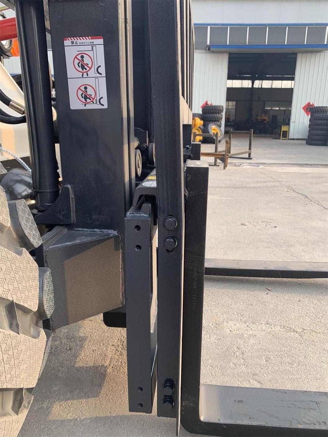 2 Tons, 3 Tons, 3.5 Tons, 5 Tons, 6 Tons, Four-Wheel Drive off-Road Forklift, Lift, Forklift, Small Wheeled Forklift, Construction Machinery Fork