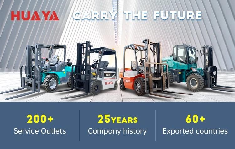 Huaya 2022 China Diesel Price Truck Forklifts Forklift off Road 4X2 Hot