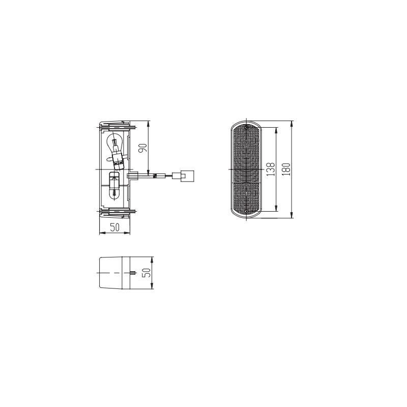 Forklift Parts Forklift Lamp Bfp18030