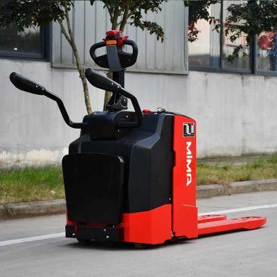 Aesthetic Appearance Electric Pallet Truck with Dismountable Pedal