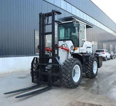 Sdjk China Discount Forklift 3 Ton off Road Forklift 5 Ton All Rough Terrain Forklift for Sale