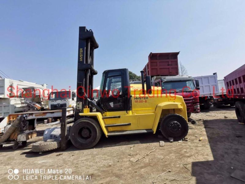 Used Hyster Forklift (H16.00xm-6, 16ton lifting equipment) for Material Handling