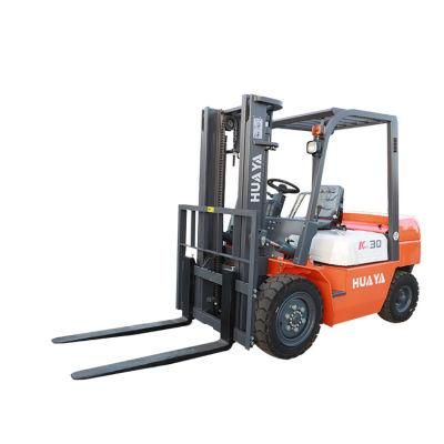 2022 Huaya China Price Sale New Brand Diesel Forklift Hot Fd30