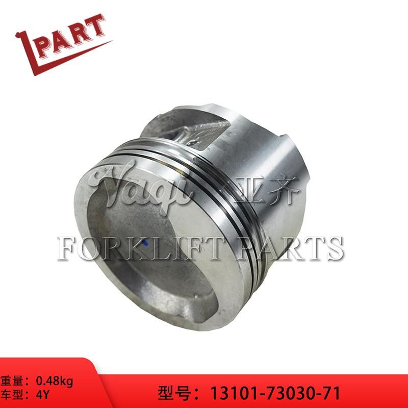 Forklift Spare Parts 4y Piston 13101-73030-71