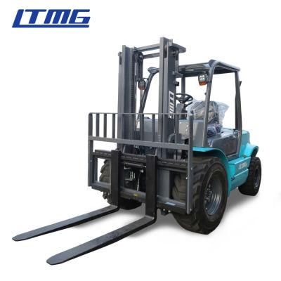 Ltmg ATV Forklift 2.5ton 3ton 3.5ton 4ton Small All Terrain Forklift Forklift Lift Rough Terrain Forklift