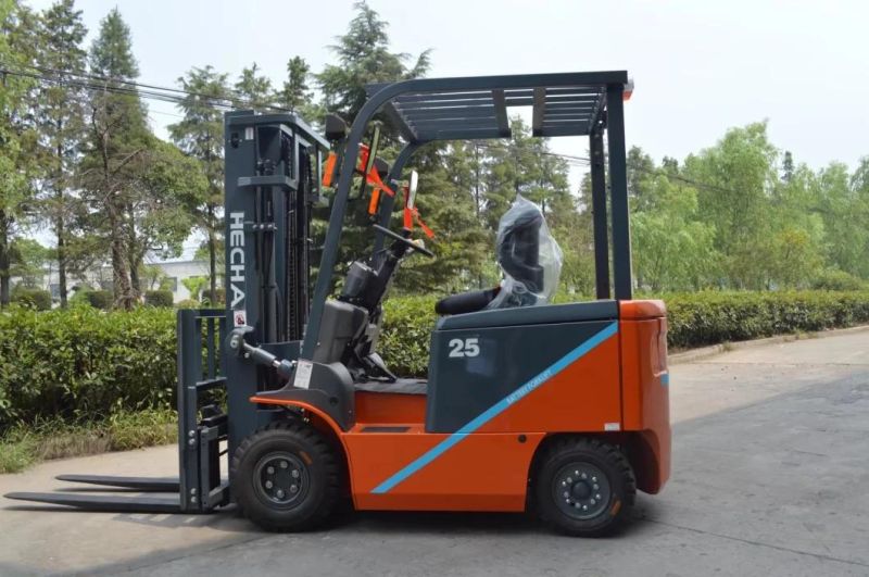 2000kg 3000kg 2.0ton Capacity Heavy Duty Hydraulic Electric Lifting Forklift Truck with Full-AC Motor