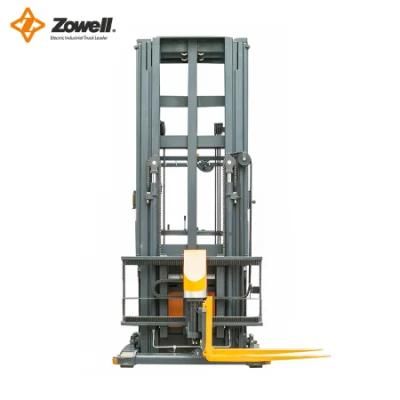 425-750mm Adjustable Zowell Hand Pallet Truck Very Narrow Aisle Forklift