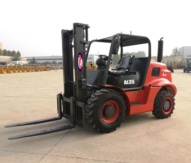 ACTIVE Brand AL35 3.5ton 2-Wheel Drive Rough Terrain Forklift for Sale