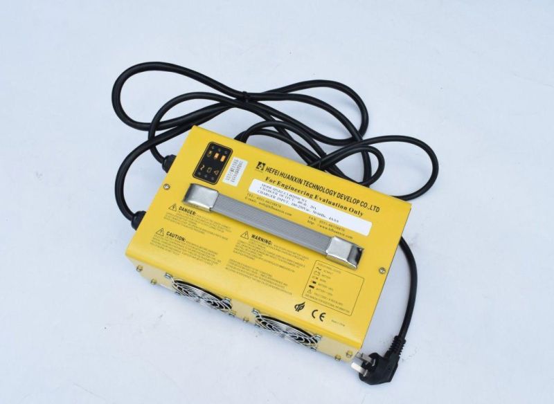 Yellow Gel-Sealed Battery Charger 50/60Hz 24V 20A Charger