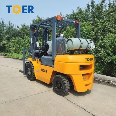 Good Service Loading Unloading Tder Forklifts Propane 3 Toneladas LPG Forklift Fg30