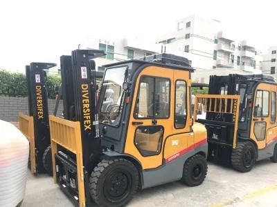 China 3000kg 3 Ton Hydraulic Transmisson Warehouse Forklift Truck