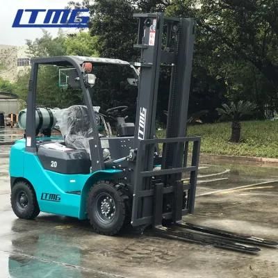 2 Ton Mini LPG Gasoline Dual Fuel Forklift Truck